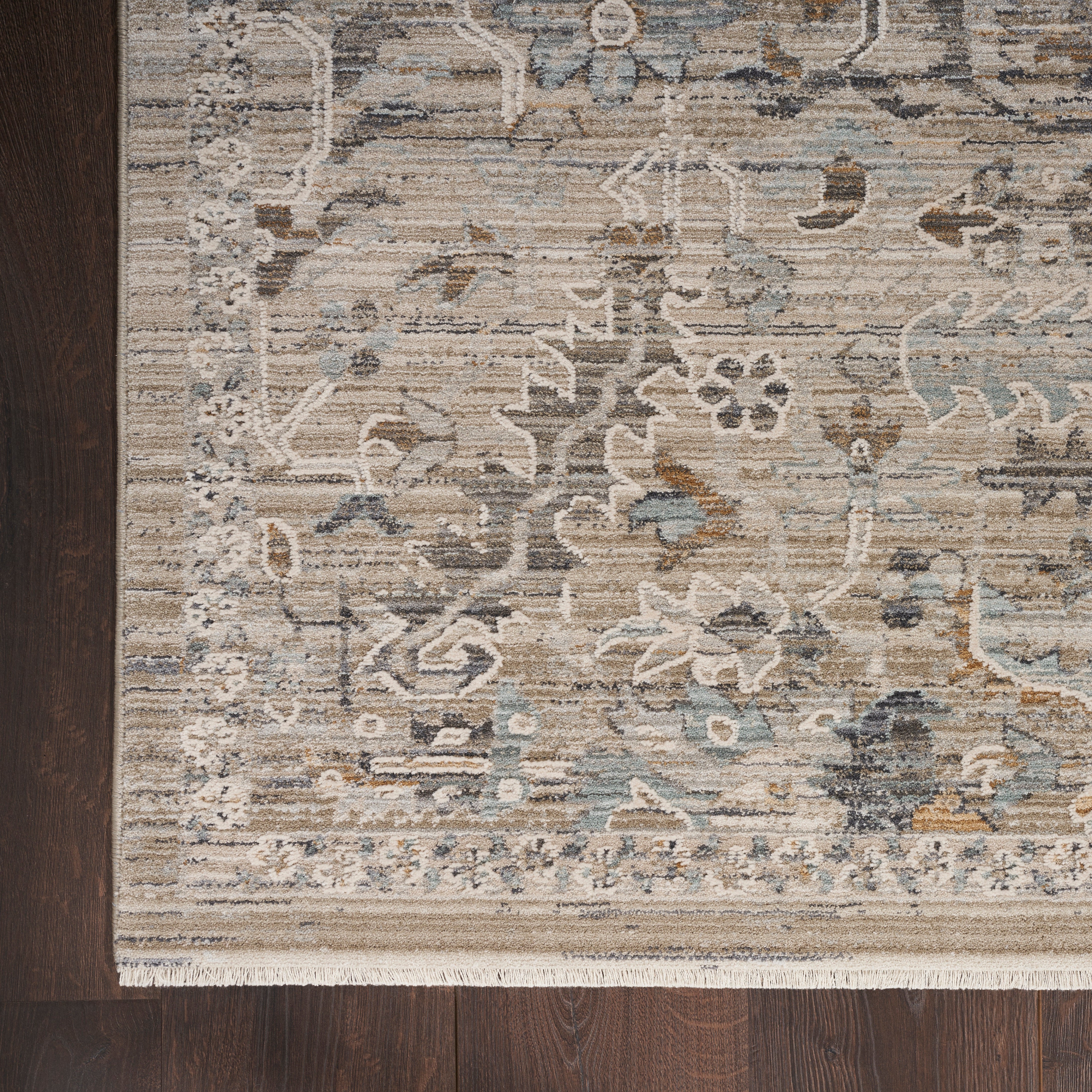 Nourison Lynx LNX02 Ivory Taupe Rug